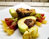 Gluténmentes Húsimádós töltött cukkini recept fázis 11 fotója