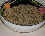 A picture of step 3 of Nutrient rich diabetes friendly Super grain Blend Porridge.
