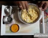 A picture of step 1 of Bengali sweet pulao.