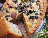 Foto langkah ke 5 dari resep Quiche dengan Crust Roti Tawar.
