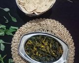 A picture of step 8 of Green Amaranth Leaves Sabji.
