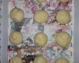 Foto langkah ke 3 dari resep Donat bulat mini krispy no ulen, eggless, dan 1x proofing.