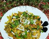 A picture of step 5 of Kabuli Chana Sundal.