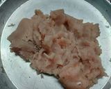 A picture of step 1 of Capsicum Chilli Chitol Muitha.