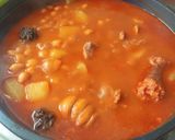A picture of step 6 of Traditional Andalusian Cocido.