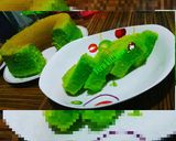 Foto langkah ke 5 dari resep Sponge cake pandan.