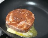 Foto langkah ke 4 dari resep Steak Wagyu Tenderloin Barbeque Praktis.