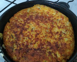 Foto del paso 7 de la receta: Tortilla de coliflor y verduritas VEGAN- sin tacc apto bebé +6m
