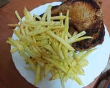 Foto del paso 3 de la receta: Chuletas lacadas a la barbacoa con papas fritas