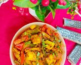 A picture of step 8 of Vegetable Jalfrezi.