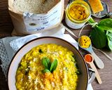 Une image de l'étape 7 de Risotto Curry & Épinards !!.