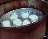 A picture of step 1 of Coconut cookies with coffee.