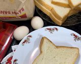 Hình bước làm 1 của món Bánh Rán Giòn Nhân Socola & Phô Mai Siêu Dễ Từ Sandwich