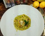 Cukkinikrémes spagetti mentával és citrommal/ Spaghetti con le zucchine recept fázis 10 fotója