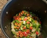 A picture of step 2 of Zero point tortilla soup (WW).