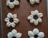 Foto del paso 10 de la receta: Girasoles de pan y chocolate 🌻 🌻 🌻 🌻 🌻 🌻
