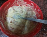 A picture of step 1 of Chicken manchurian.