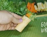 รูปขั้นตอนการทำที่ 5 ของ สลัดโรลไข่ม้วน Egg Roll Salad