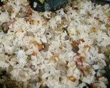 Foto del paso 2 de la receta: Arroz salteado con vegetales y carne asada