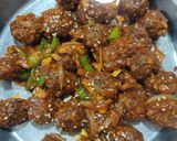 A picture of step 5 of Vegetable Manchurian.