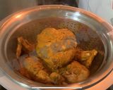A picture of step 7 of Masala Chargha.
