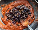 A picture of step 5 of Baingan ka aachar- Goanese Brinjal pickle.