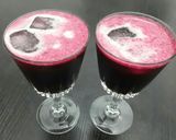 A picture of step 3 of Beetroot juice drink.