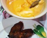 A picture of step 1 of Fried ripe plantain with Custard #teamabuja.