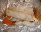 Foto del paso 15 de la receta: Merluza en papillote, con verduras