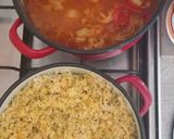 1921. Sertés pörkölt lecsósan kurkumás fűszeres rizzsel ! recept fázis 4 fotója