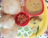 A picture of step 3 of Raw Banana Poori(Jain Food).