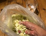A picture of step 1 of Pork and Cabbage Dumplings (Shuijiao) + How to Cook Dumplings.