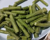 Foto langkah ke 1 dari resep 143. Tumis Tempe Kacang Panjang.