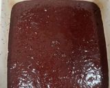 A picture of step 6 of Beetroot brownies.