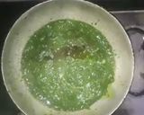 A picture of step 8 of Aloo Palak.
