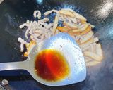 豆乾香根炒肉絲的食譜步驟2照片