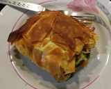 A picture of step 6 of Spinach and Cheese Pie with Ready-Made Country-Style Phyllo Dough.