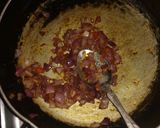A picture of step 2 of Yam balls.