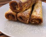 Φωτογραφία βήματος 5 της συνταγής French toast ρολάκια!