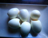 Foto del paso 2 de la receta: Huevos rellenos con atún