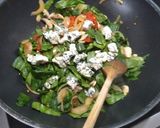 Une image de l'étape 3 de Tagliatelles sauce bleu.
