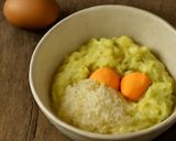 Foto del passaggio 2 della ricetta Sformatino di porri e patate con cuore filante