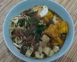 Foto langkah ke 9 dari resep Mie Keling (Mie India) aka Mie Rebus Medan.
