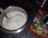 A picture of step 1 of Suji ki idli.