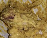 Foto langkah ke 3 dari resep Paha Ayam with Fire Chicken and Cheese Sauce.