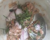 รูปขั้นตอนการทำที่ 1 ของ ไข่นึ่งหมูสับสมุนไพรน้ำพริกปลาร้าแบบ🇰🇭 #leftover #upcycle no.5