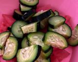Foto del passaggio 1 della ricetta 42 🧑🏻‍🍳Insalata d'anguria