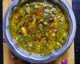 लसुणी पालक (lasuni palak recipe in marathi) रेसिपी स्टेप 3 फोटो