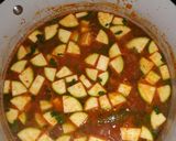 A picture of step 2 of Pork with Zucchini and Corn.