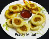 सूजी रोल विथ आलू स्टफिंग (suji roll with aloo stuffing recipe in HIndi) रेसिपी चरण 15 फोटो